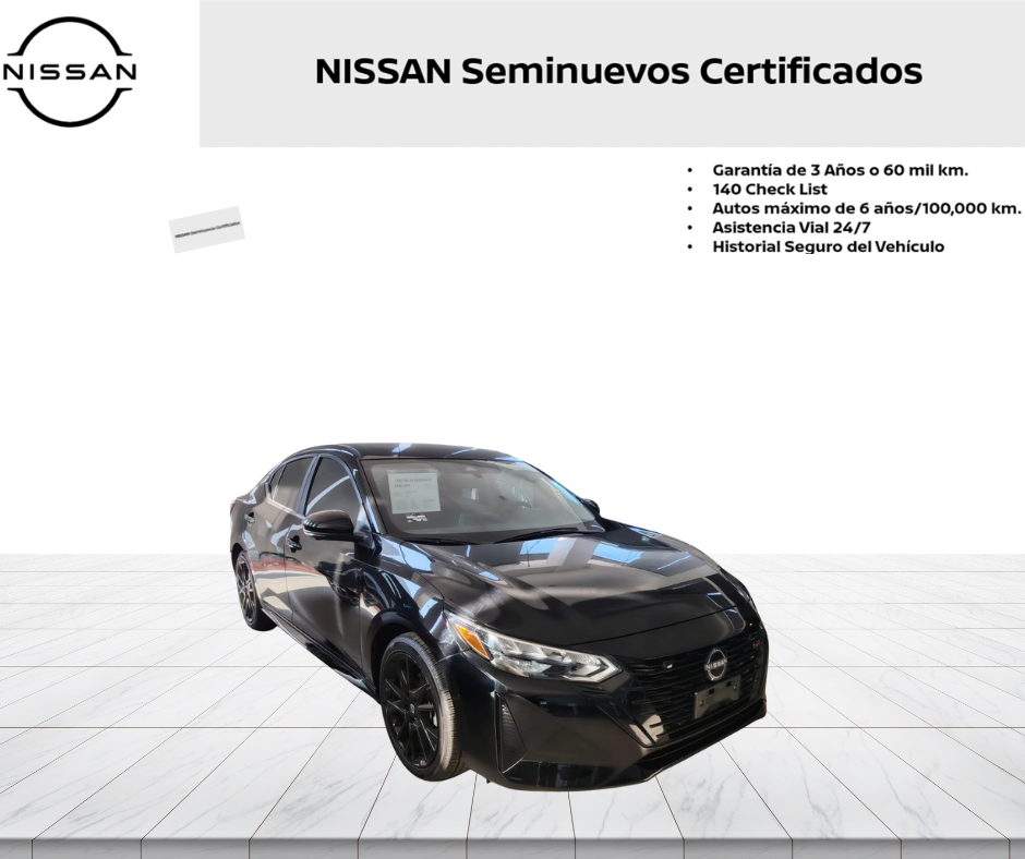 2025 Nissan SENTRA 4P SR MIDNIGHT ED. L42.0 AUT