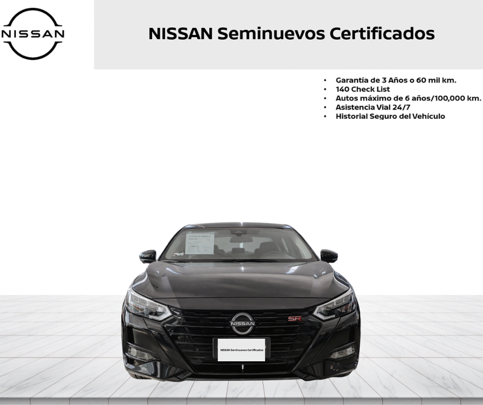 2025 Nissan SENTRA 4P SR MIDNIGHT ED. L42.0 AUT