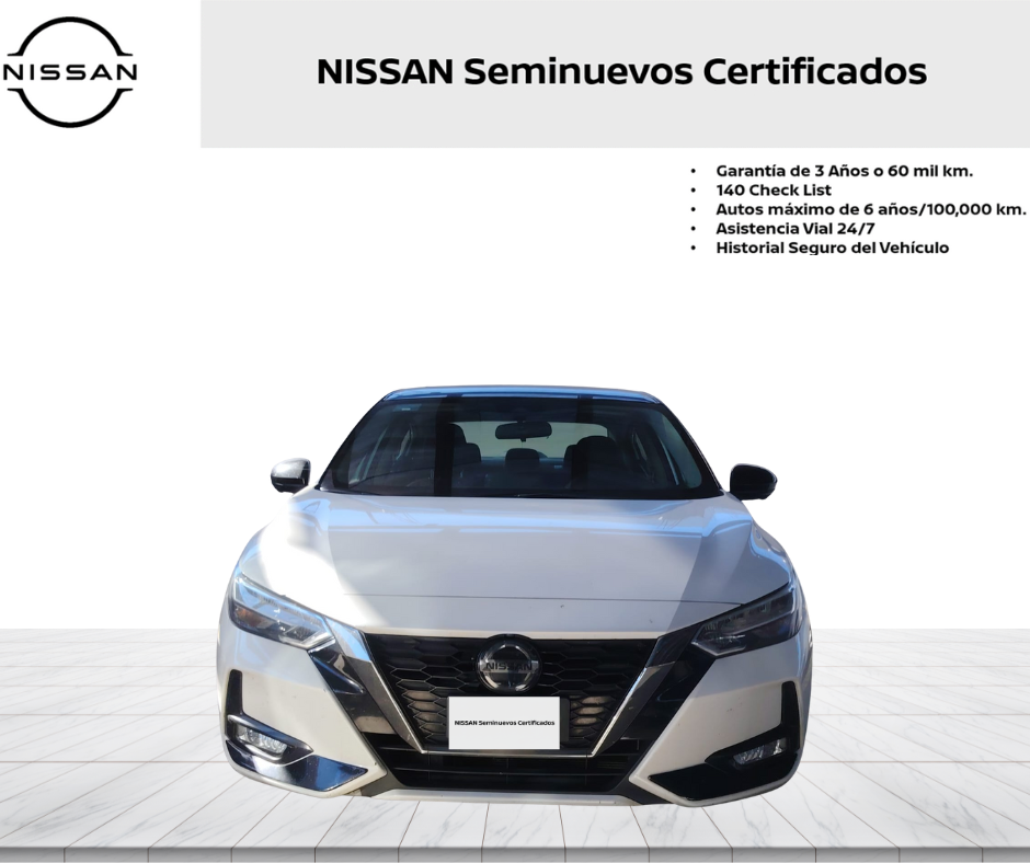2021 Nissan SENTRA 4 PTS SR CVT AAC ASTOS DEPORTIVOS BOSE QC F LED RA-18