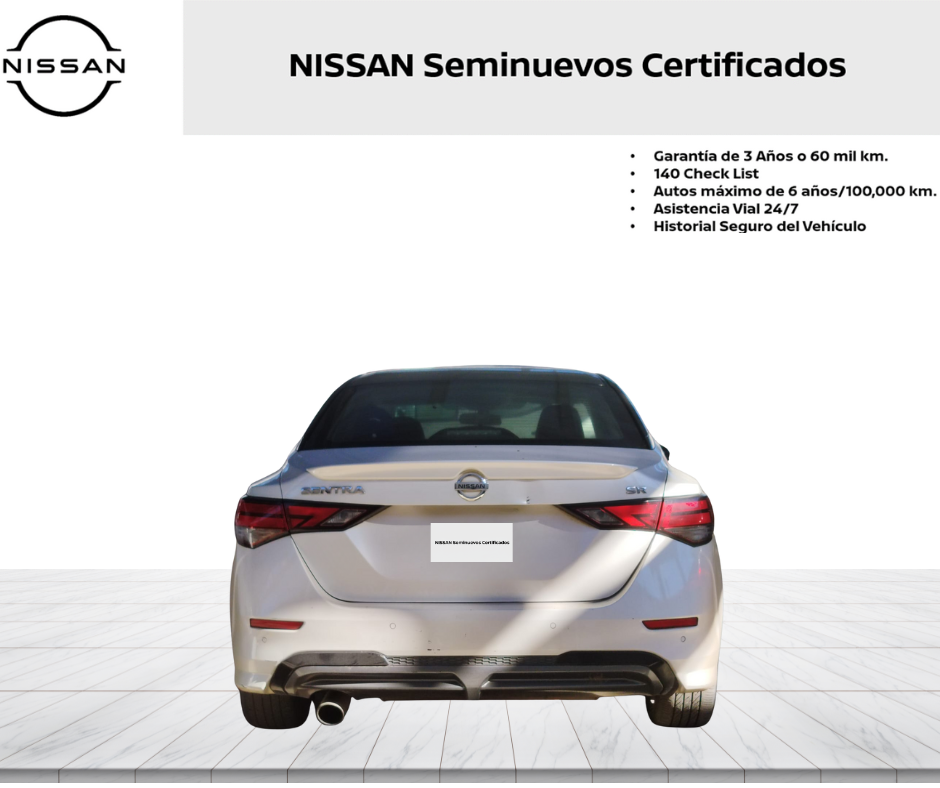 2021 Nissan SENTRA 4 PTS SR CVT AAC ASTOS DEPORTIVOS BOSE QC F LED RA-18