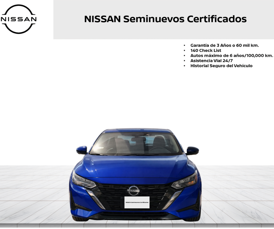 2023 Nissan SENTRA 4 PTS ADVANCE CVT AAC F NIEBLA RA-16