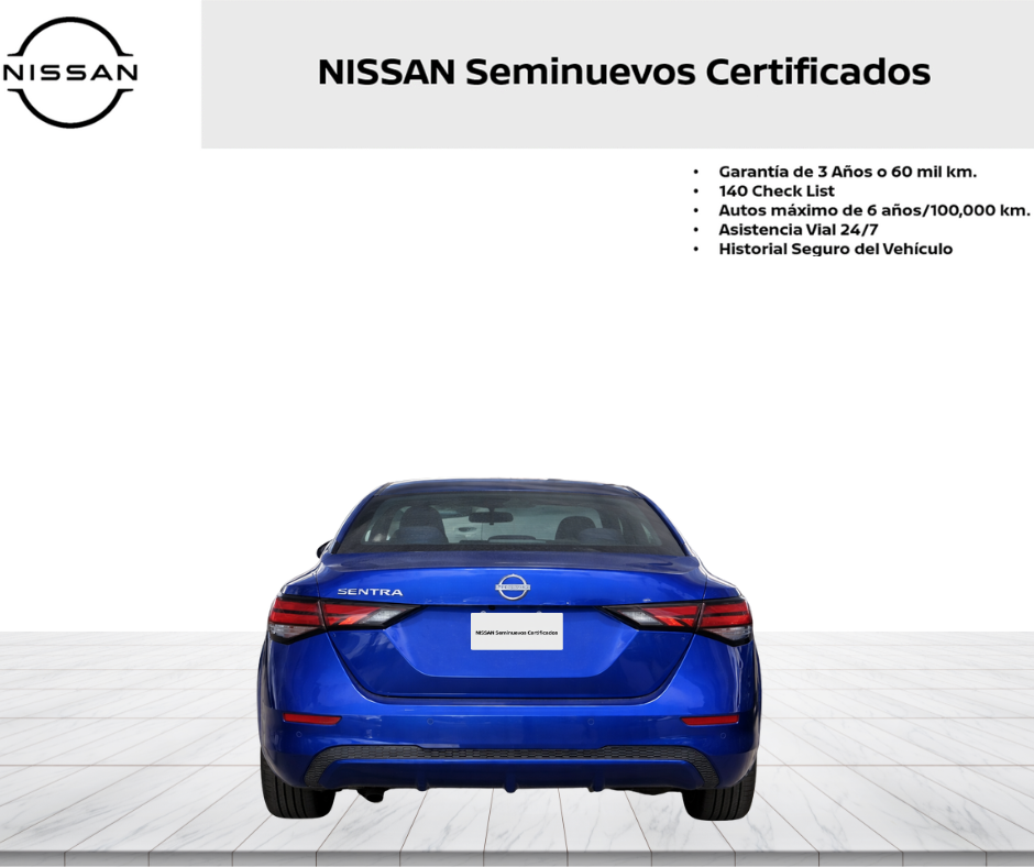 2023 Nissan SENTRA 4 PTS ADVANCE CVT AAC F NIEBLA RA-16