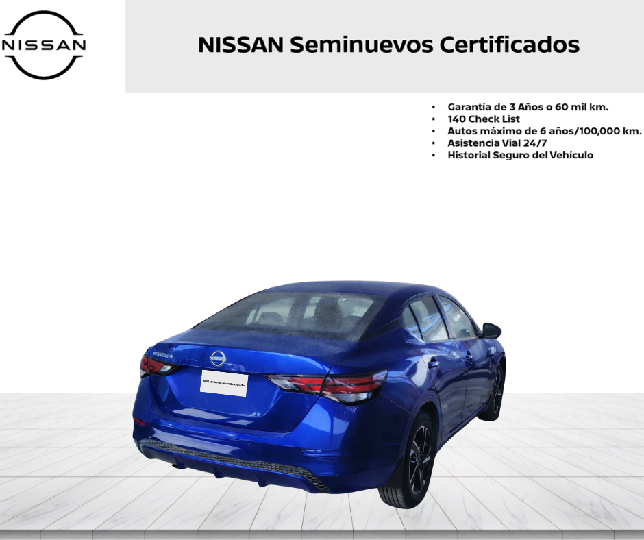2023 Nissan SENTRA 4 PTS ADVANCE CVT AAC F NIEBLA RA-16