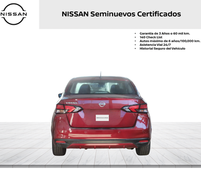2023 Nissan VERSA 4P ADVANCE L41.6 AUT