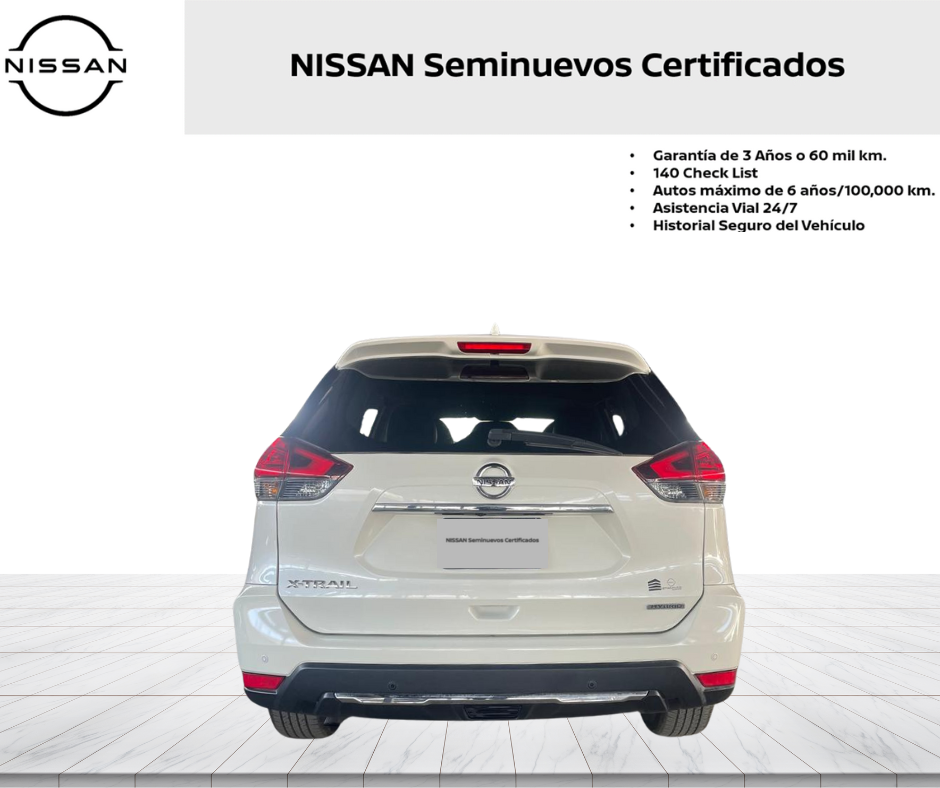 2022 Nissan X-TRAIL 5 PTS HIBRIDO CVT PIEL CD GPS 5 PAS RA-19