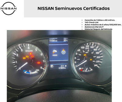 2022 Nissan X-TRAIL 5 PTS HIBRIDO CVT PIEL CD GPS 5 PAS RA-19