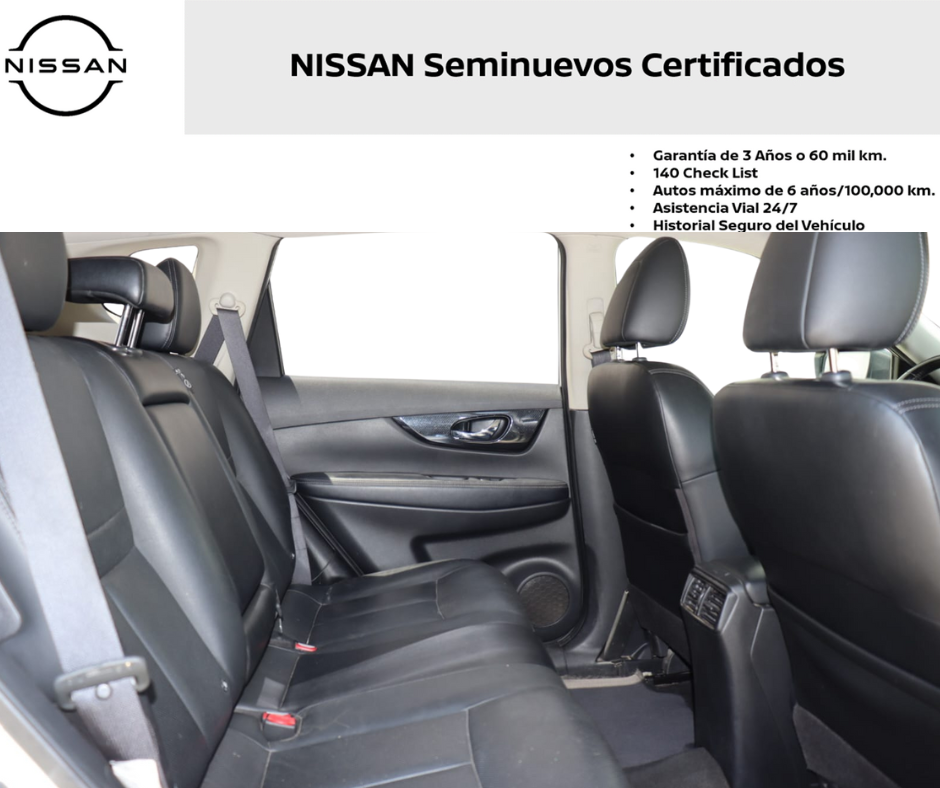 2022 Nissan X-TRAIL 5 PTS HIBRIDO CVT PIEL CD GPS 5 PAS RA-19