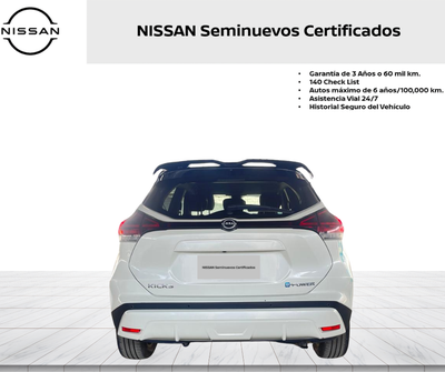 2023 Nissan KICKS 5 PTS E-POWER PLATINUM ELECTA PIEL ADAS RA-17