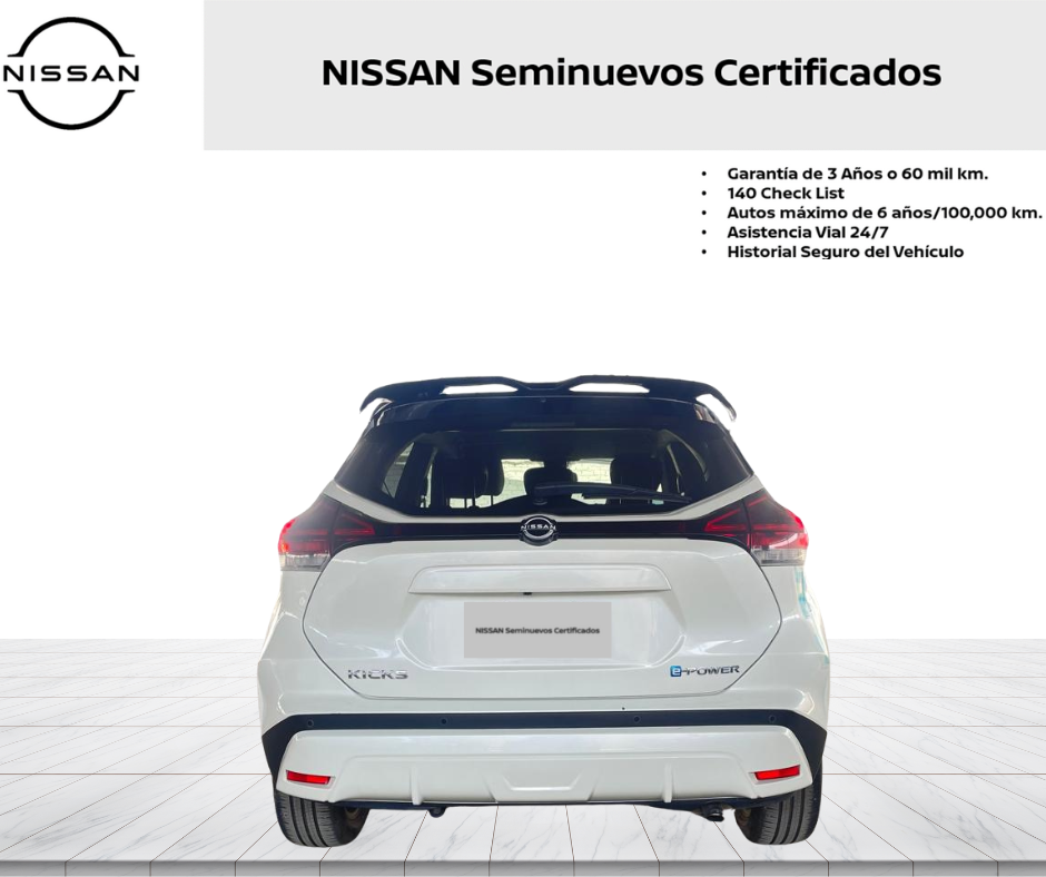 2023 Nissan KICKS 5 PTS E-POWER PLATINUM ELECTA PIEL ADAS RA-17