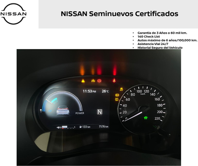 2023 Nissan KICKS 5 PTS E-POWER PLATINUM ELECTA PIEL ADAS RA-17