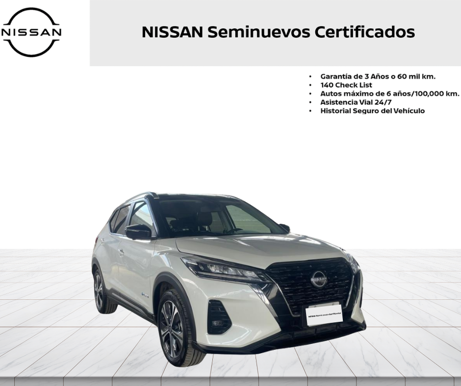 2024 Nissan KICKS 5P PLATINUM BITONO L41.6 AUT